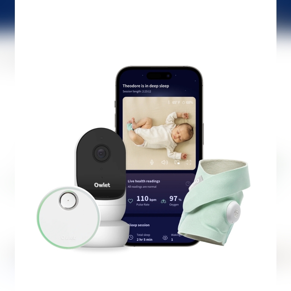 Owlet Dream Duo Baby Sock And Camera